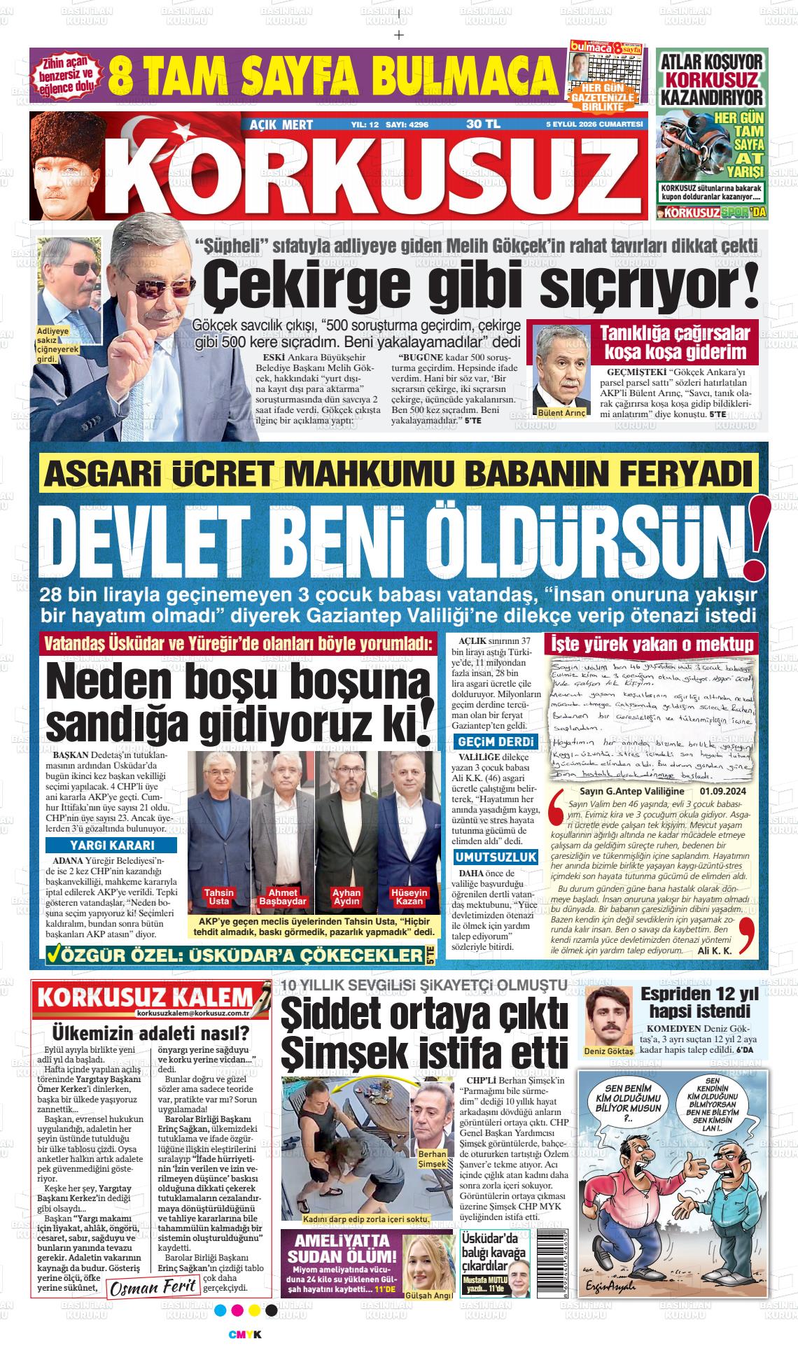 AÇIK MERT KORKUSUZ - 05.09.2026