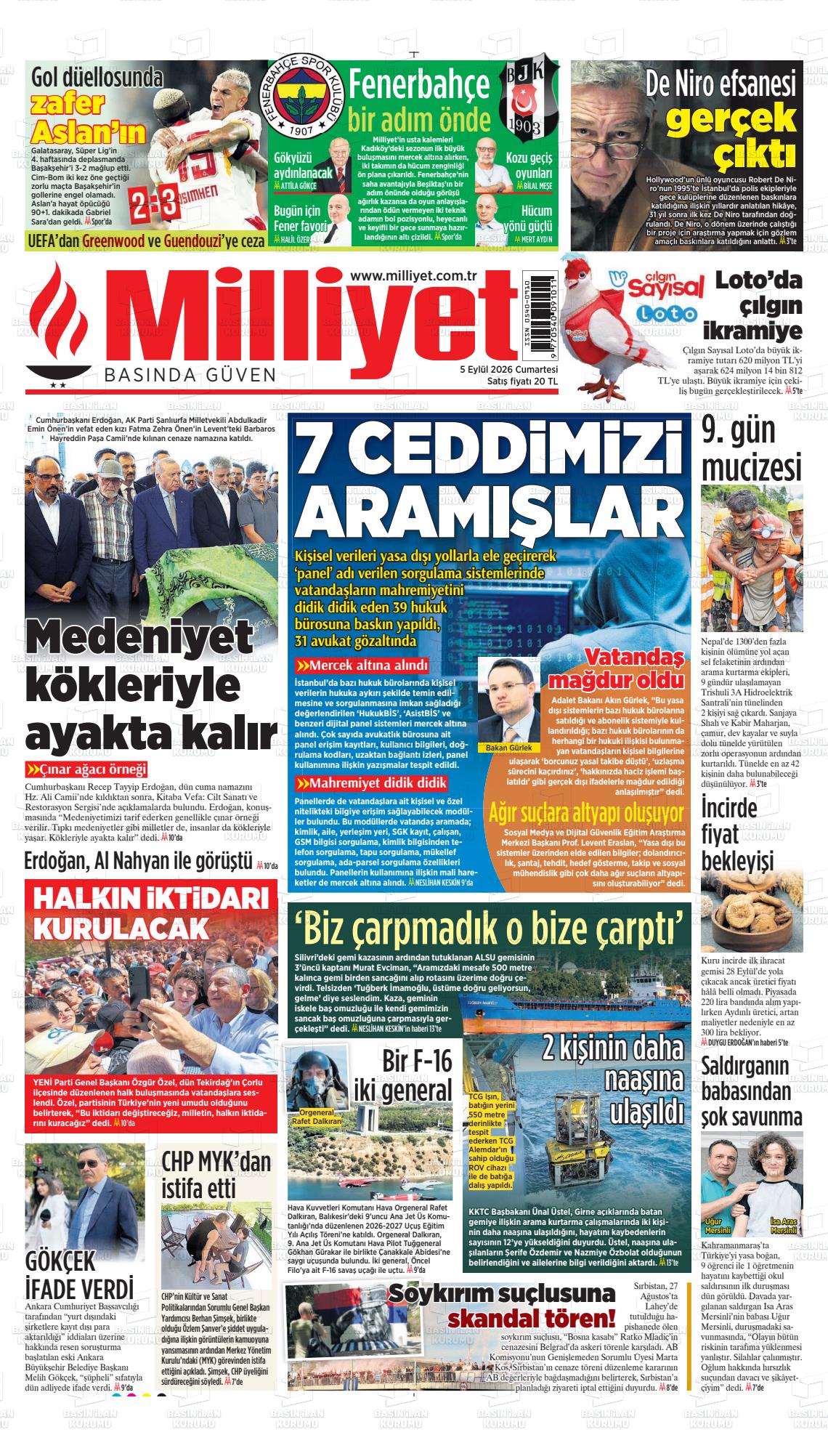 MİLLİYET - 05.09.2026