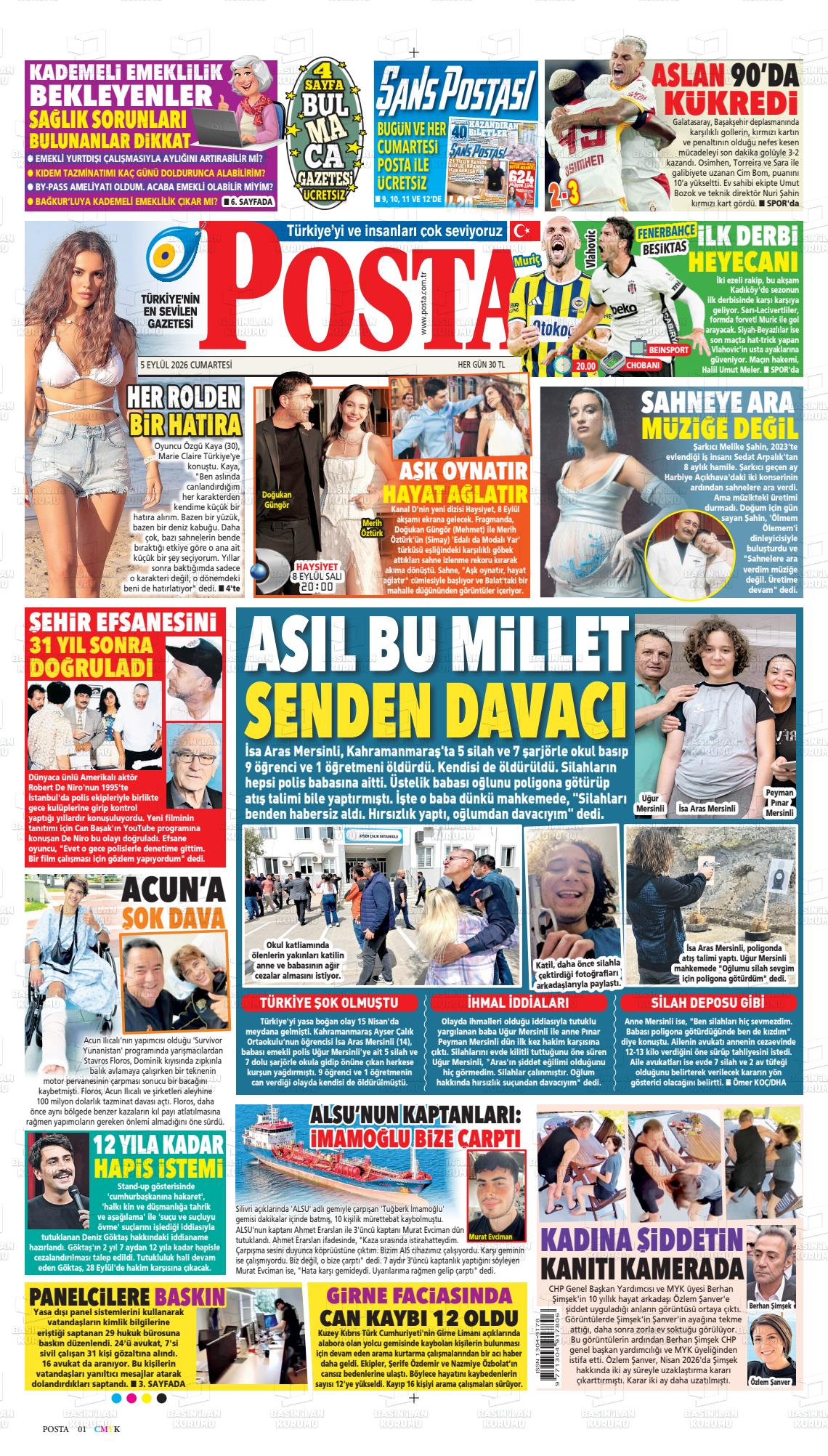 POSTA - 05.09.2026