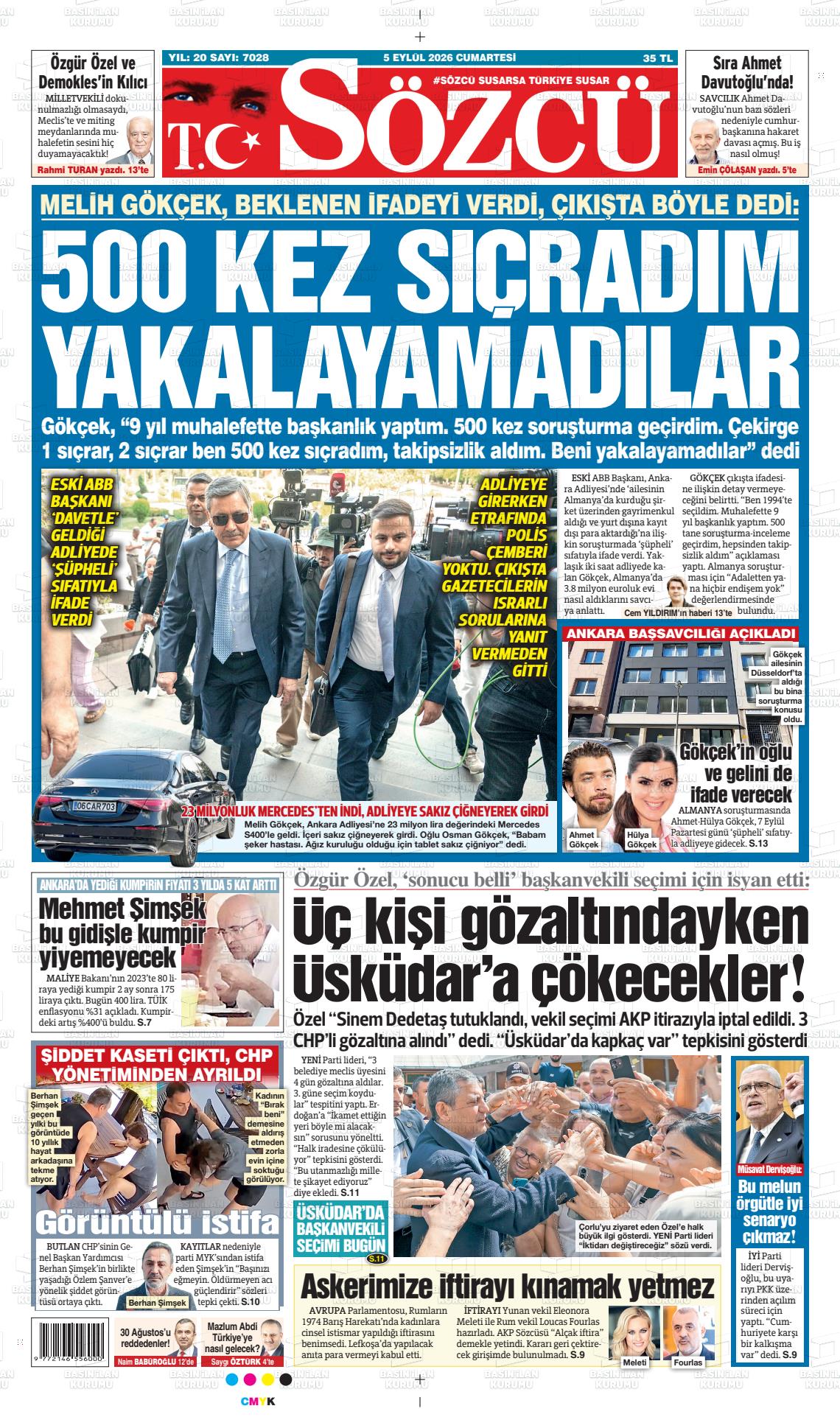 SÖZCÜ - 05.09.2026